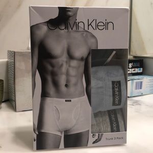 Calvin Klein 3 pack of Men’s Trunks
